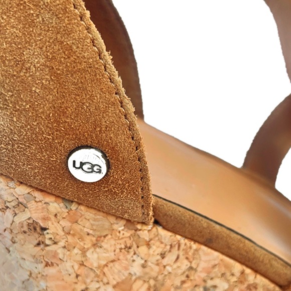 UGG Whitney Wedge Sandal (Chestnut) - Picture 9 of 11